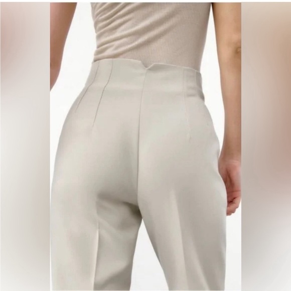 Zara cream ankle trouser - Picture 3 of 9